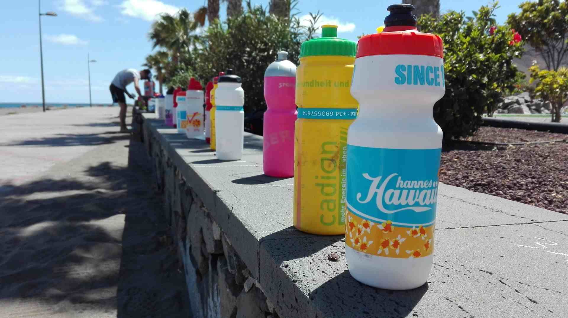 In Triathlon Training ist trinken sehr wichtig
