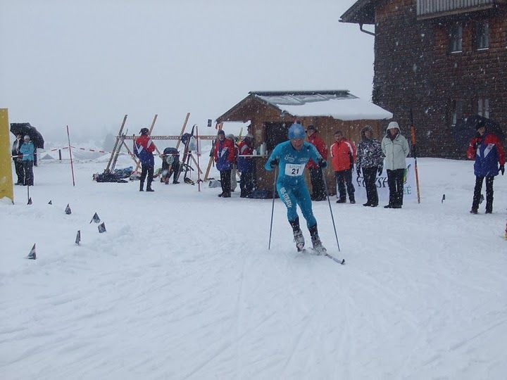 Wintertriathlon Inzell, Bennie Lindberg bei skaten