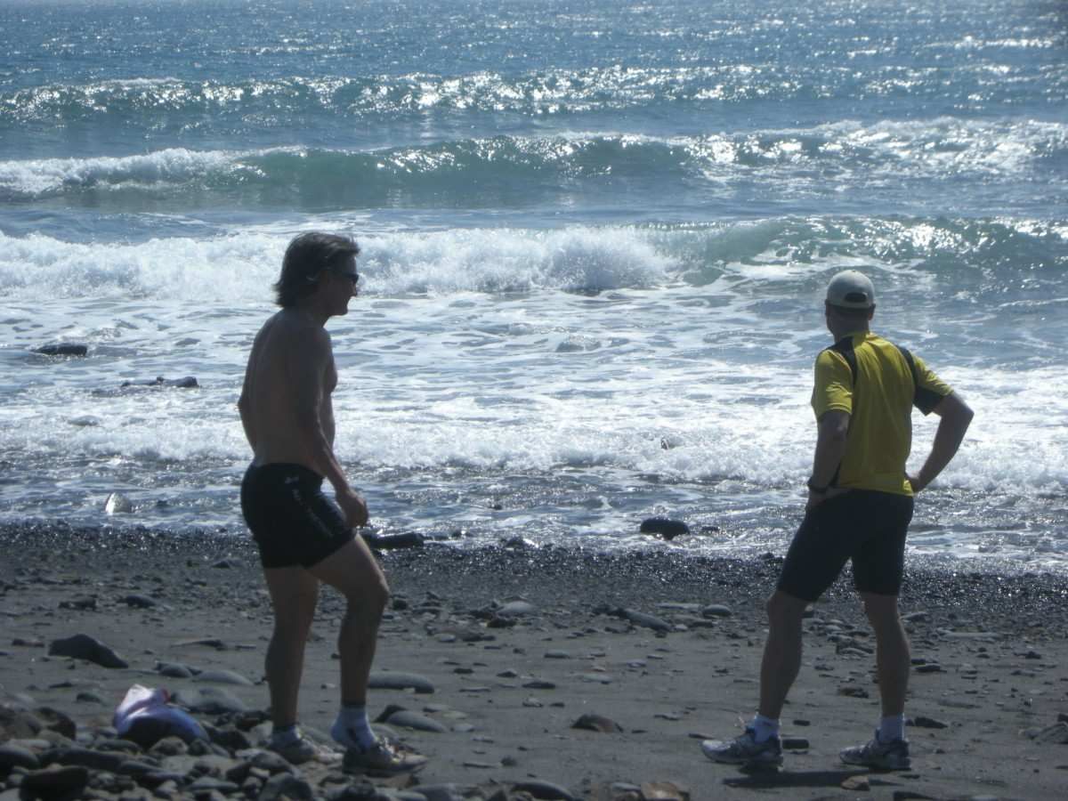 Genuß am Strand