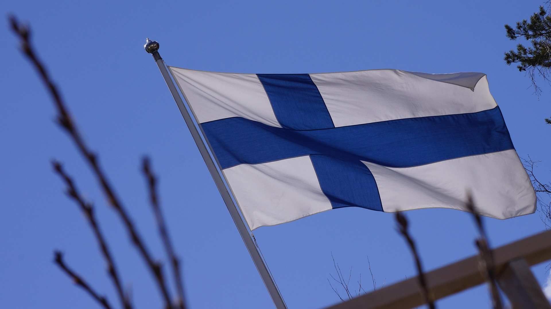 Fahne von Finnland