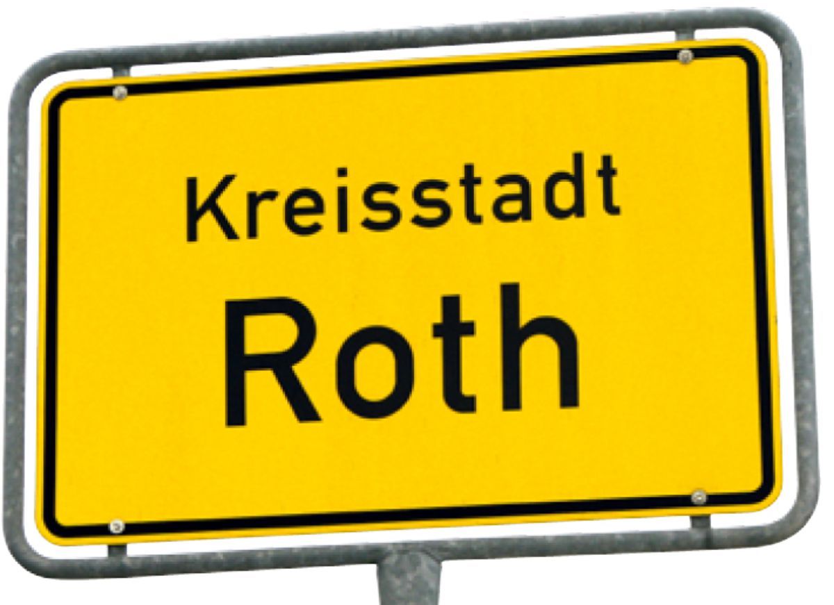 Ortsschild Roth