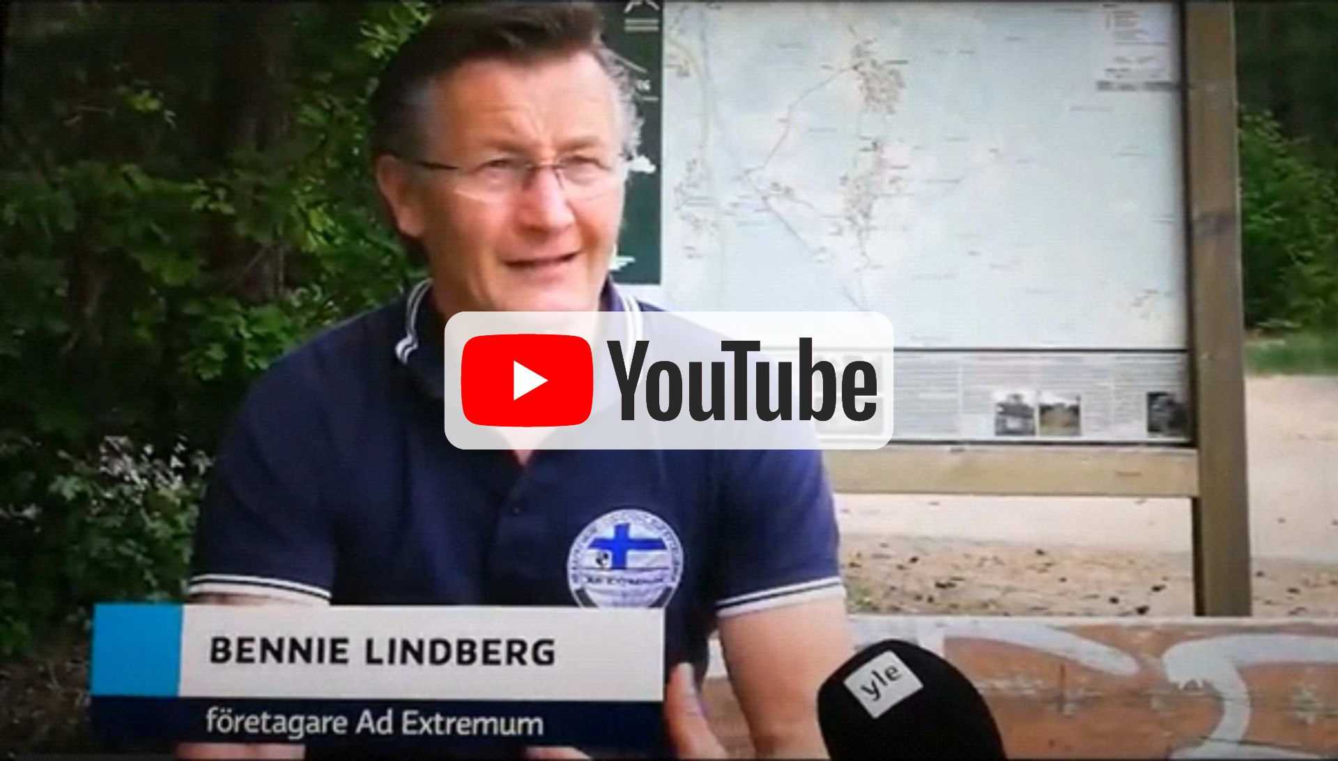 Bennie Linberg in finnische Nachrichten TV