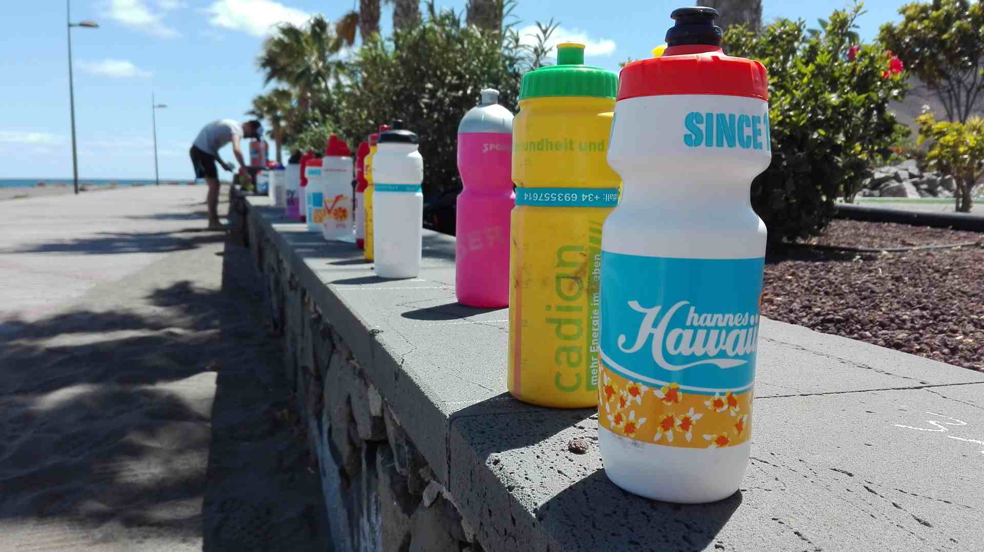 In Triathlon Training ist trinken sehr wichtig