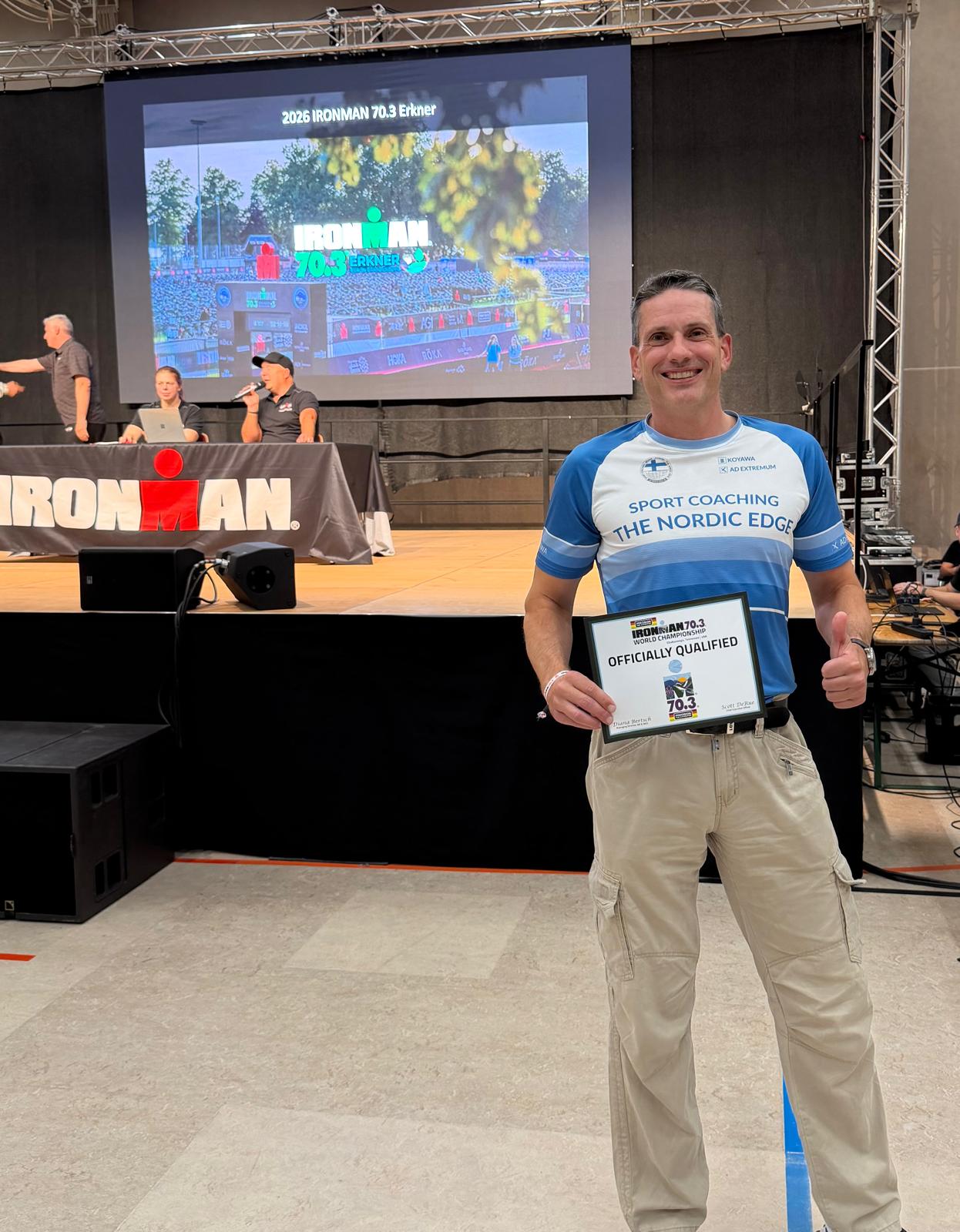 Jochen Damm nach seiner Ironman-70.3-WM-Qualifikation