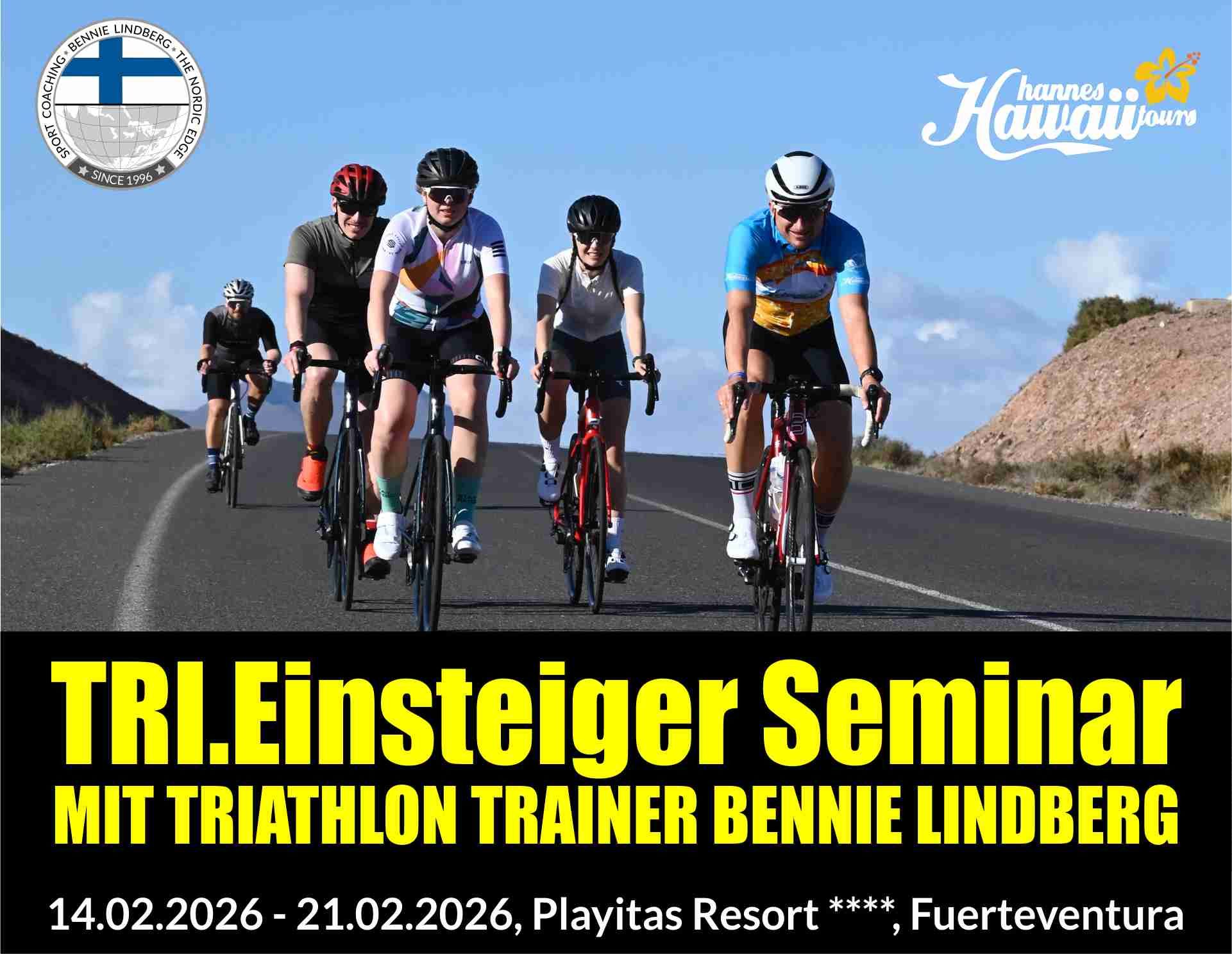 Triathlon Seminar mit Triathlon Trainer Bennie Lindberg